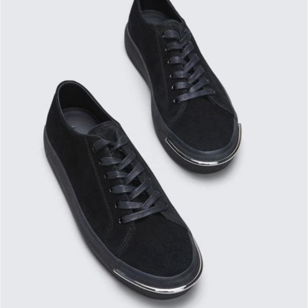 Alexander Wang Balck Suede Sneakers